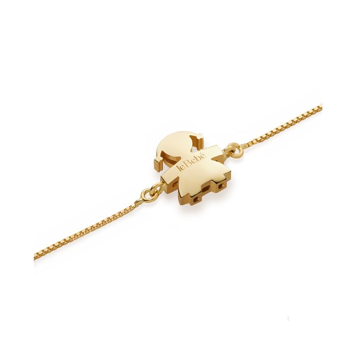 Le Bebè bracciale in oro 750%