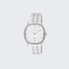 Men's watch with steel strap