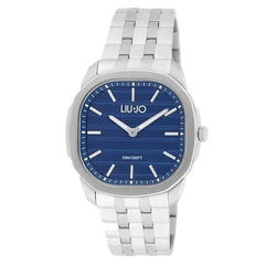 Men's watch with steel strap