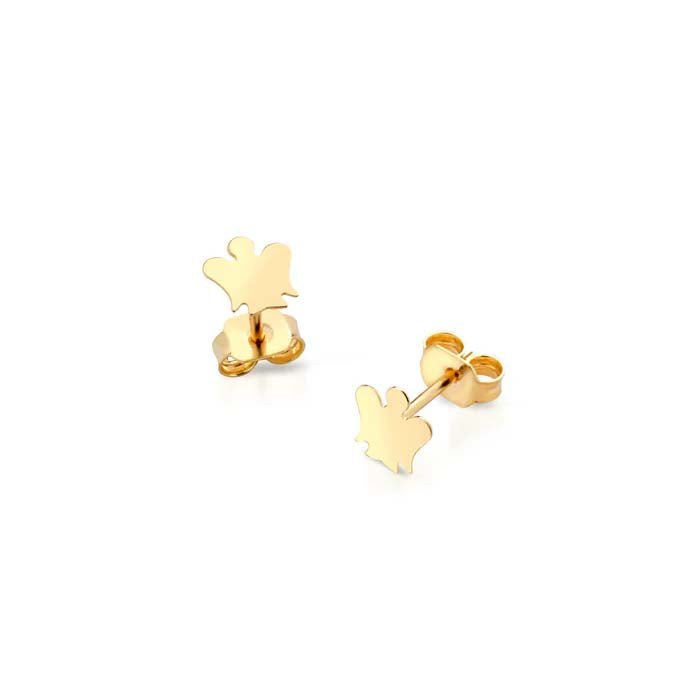 9kt yellow gold earrings